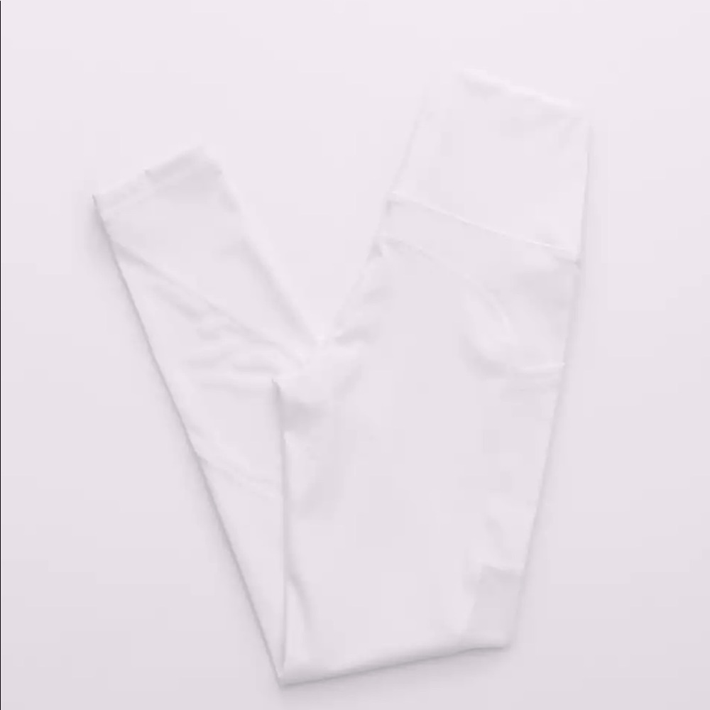 Aerie Offline White High Waisted Pocket Legging